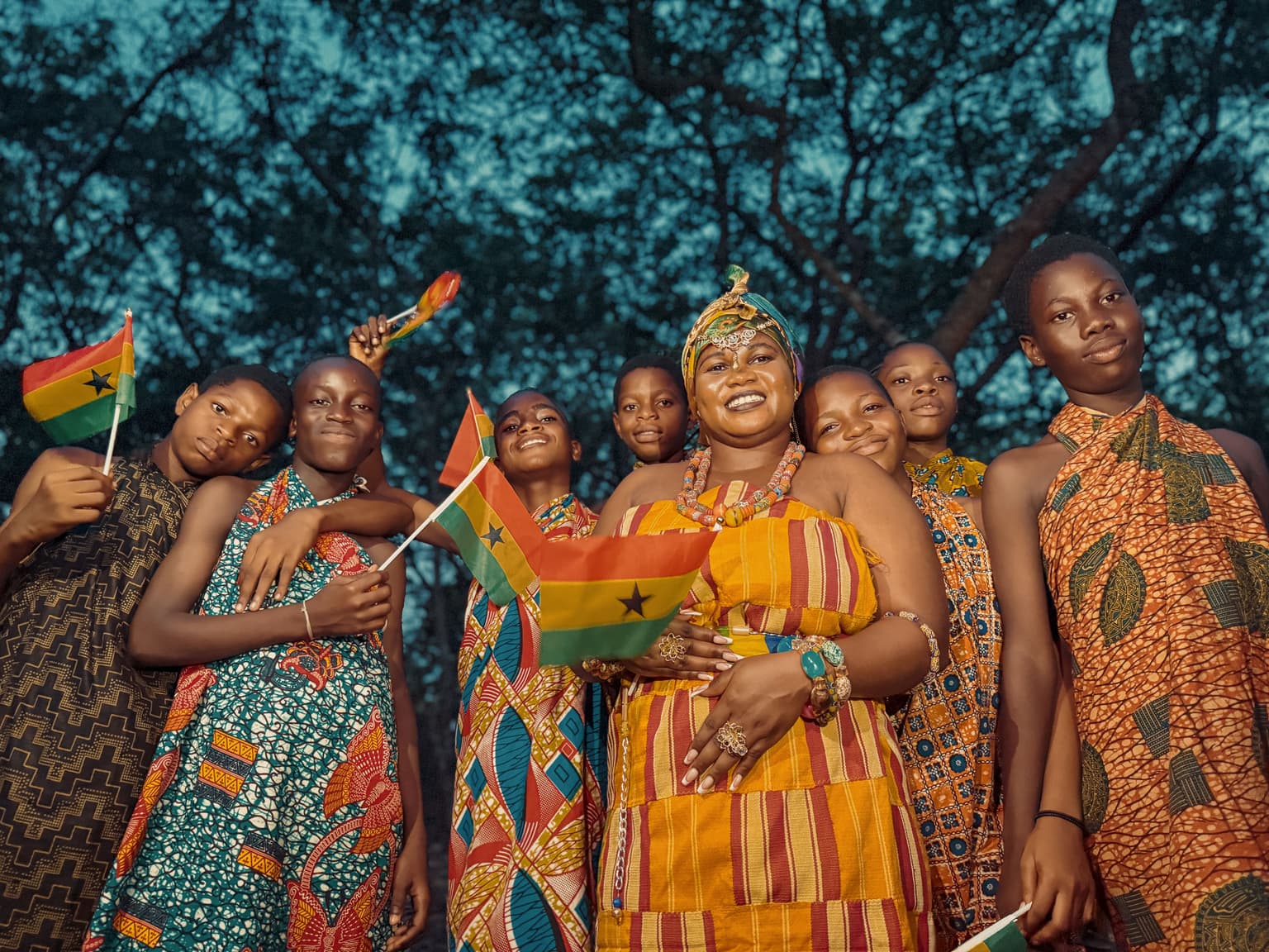 Ghana tour background